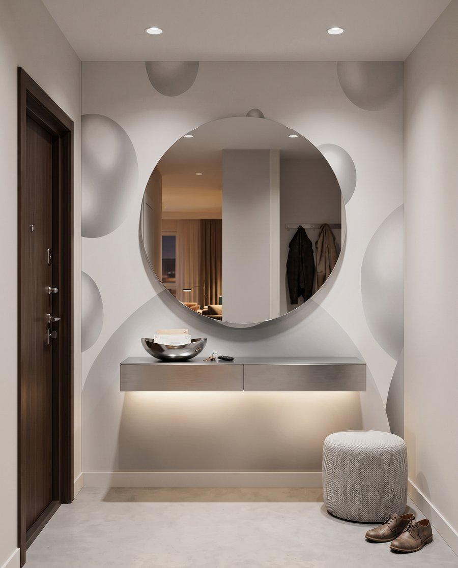 Bolhas brilhantes a flutuar — interior 5