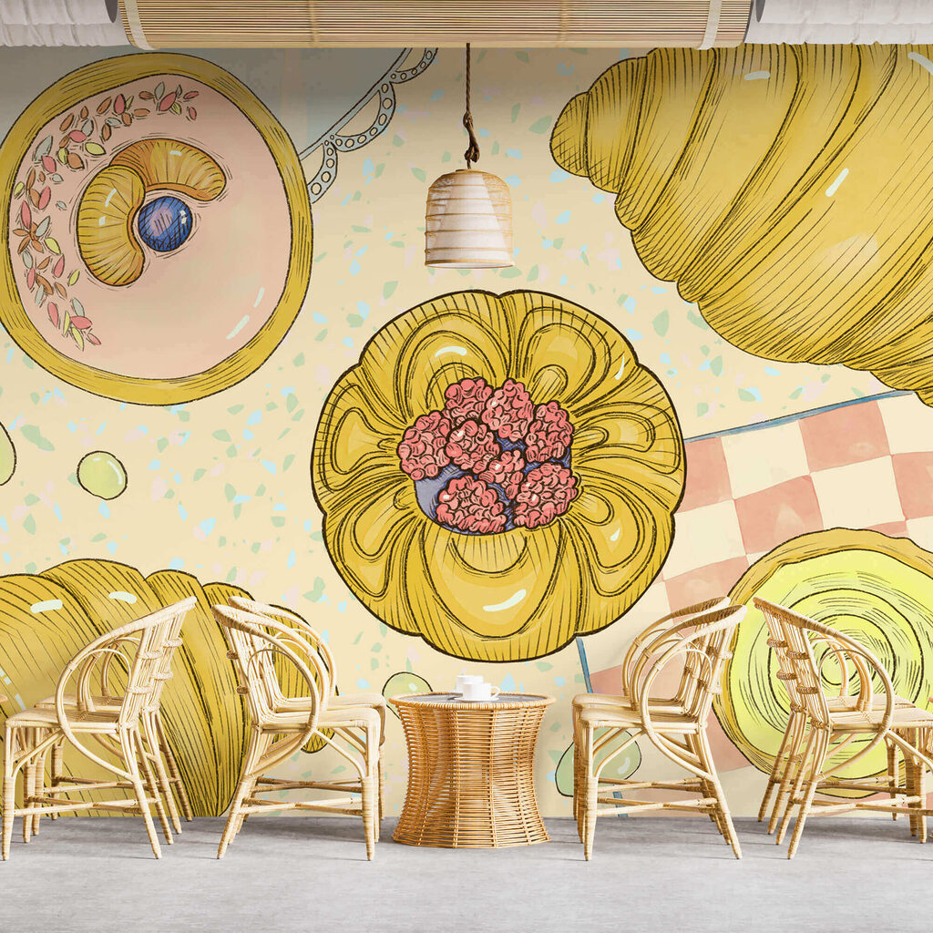 Croissants entre pastelinhos — interior 1