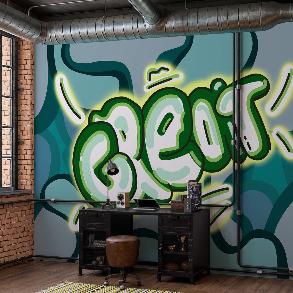 Great em graffiti — interior 1