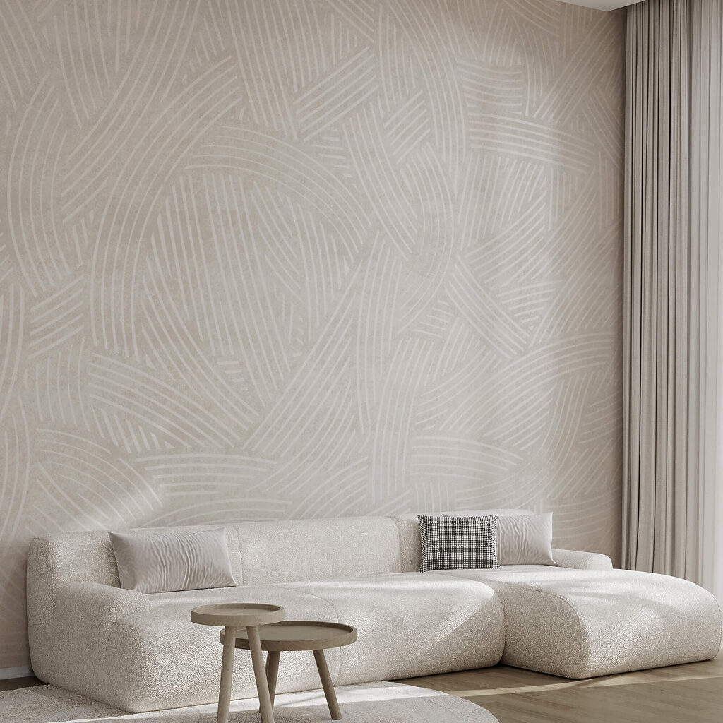 Pequenos leques em branco — interior 1
