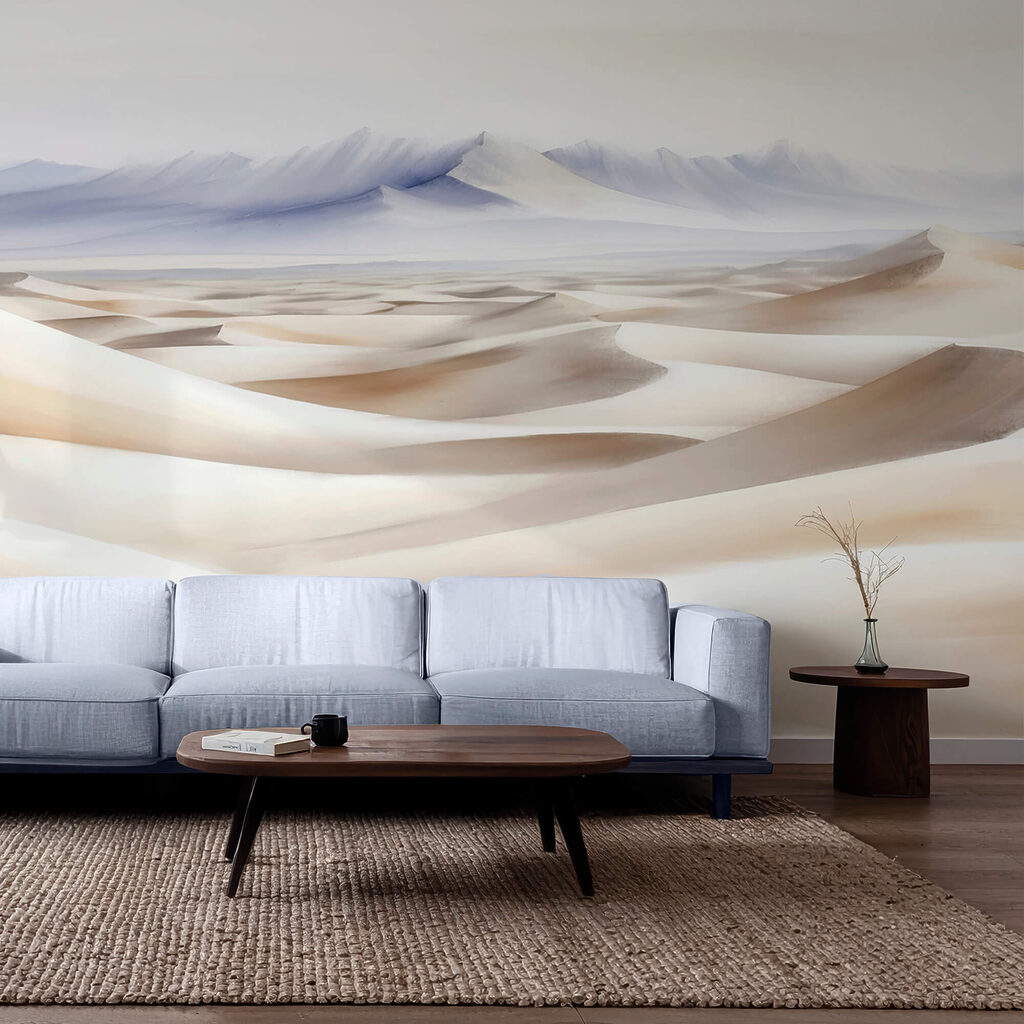 Dunas diante das montanhas — interior 1