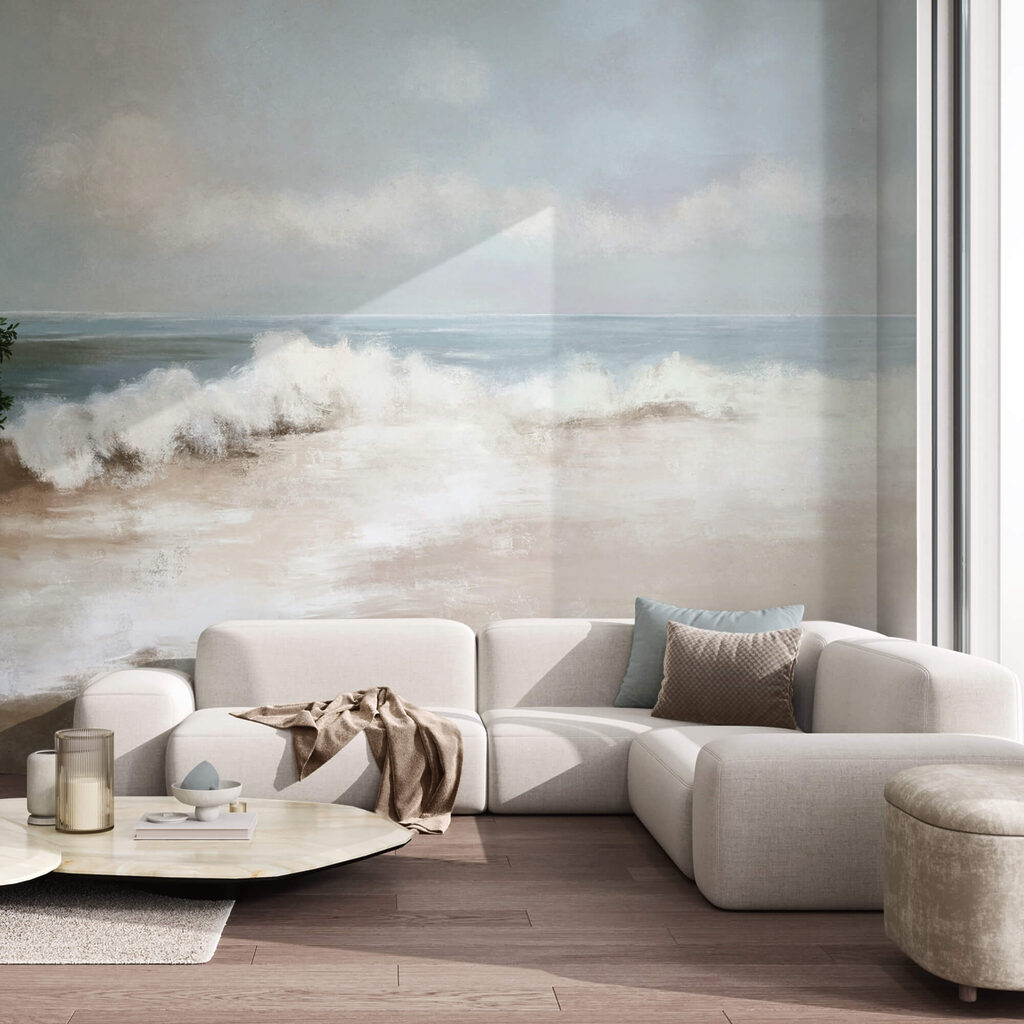 Ondas sobre a areia — interior 2