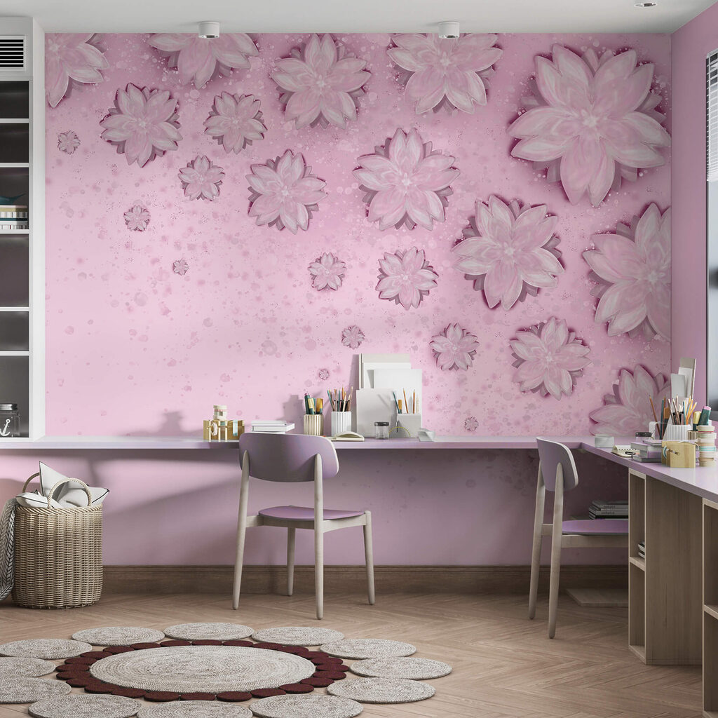 Flores que se espalham — interior 1