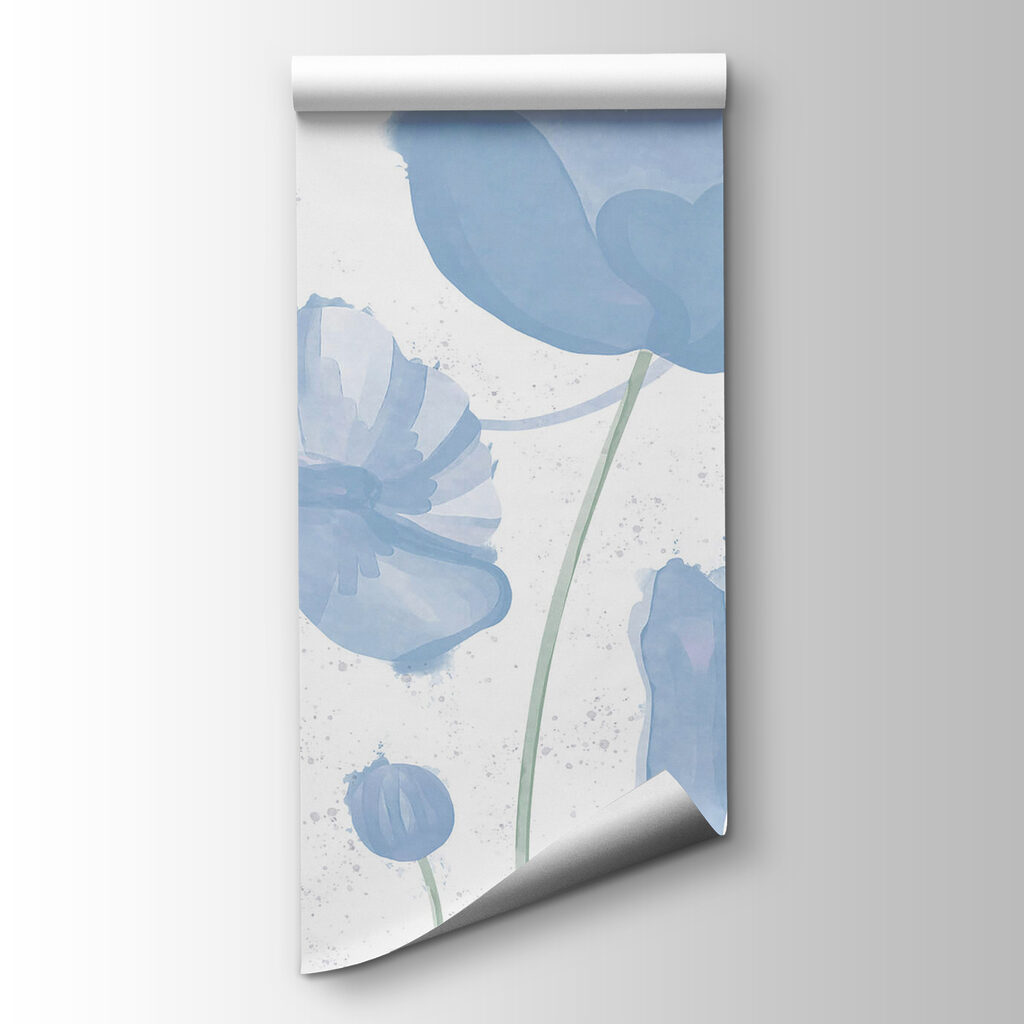Flores em hastes curvas — vista do produto
