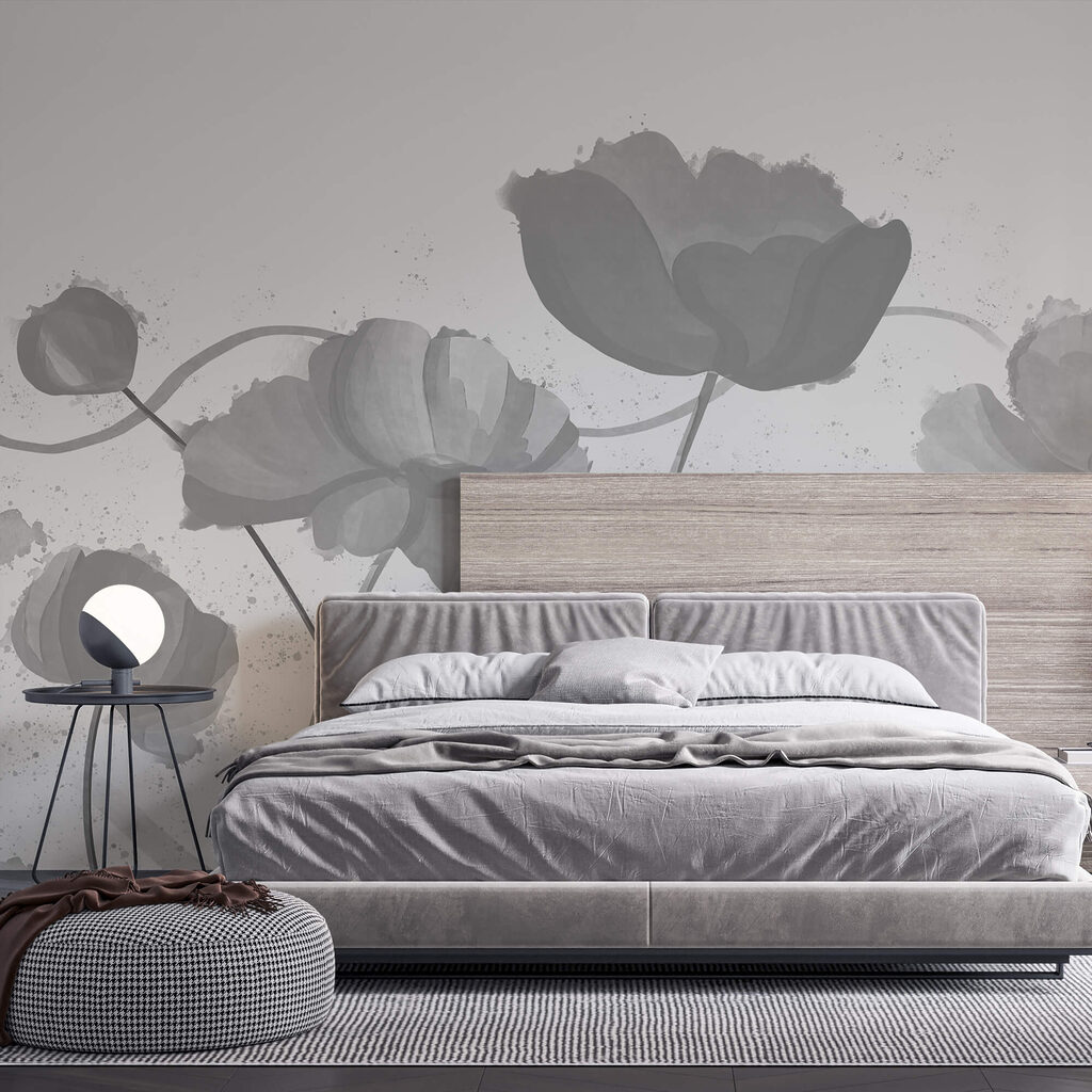 Flores em hastes curvas — interior 2