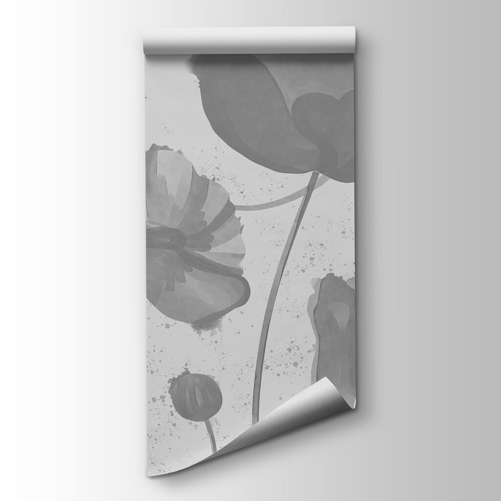 Flores em hastes curvas — vista do produto
