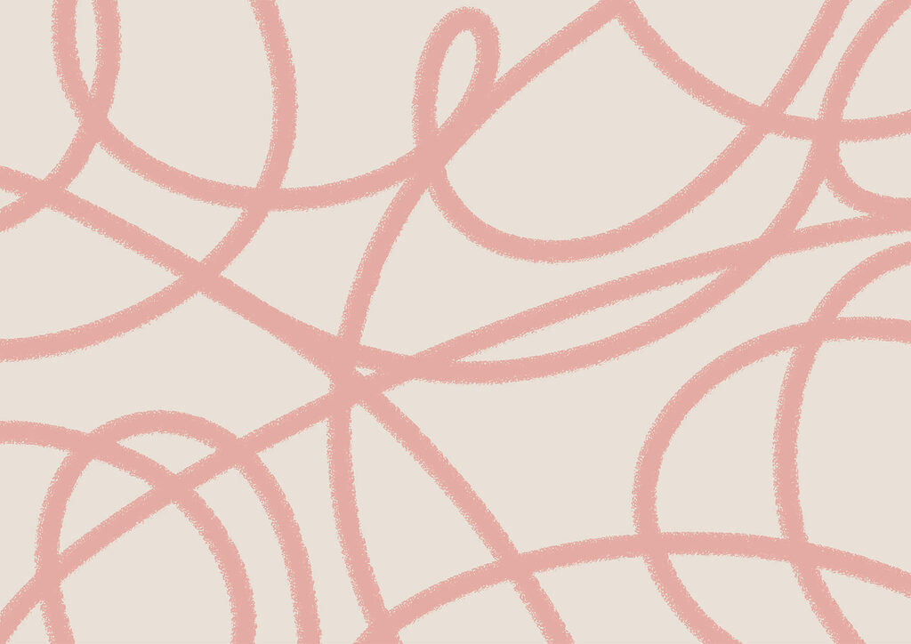 Laços cor-de-rosa — design completo