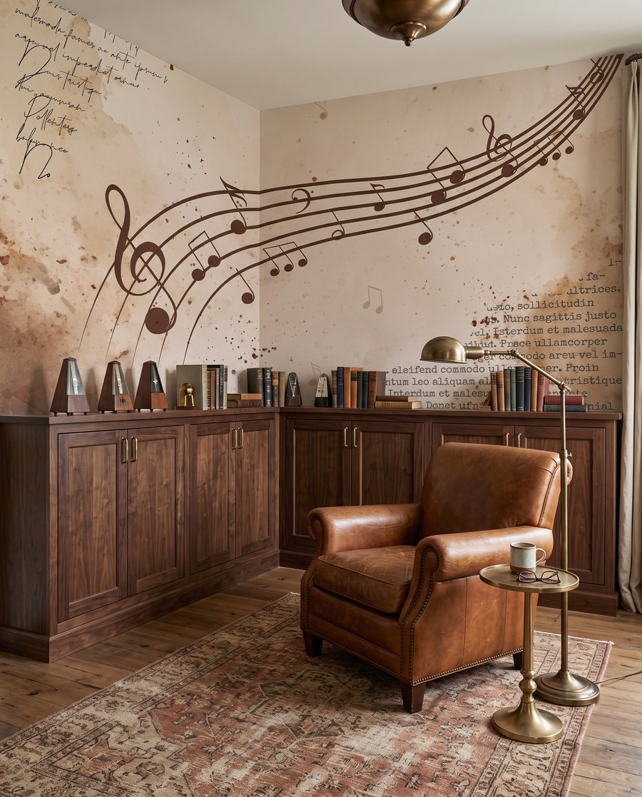 Notas em pauta ondulada — interior 4