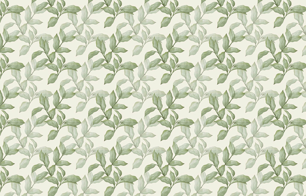 Pequenos ramos em fila — design completo