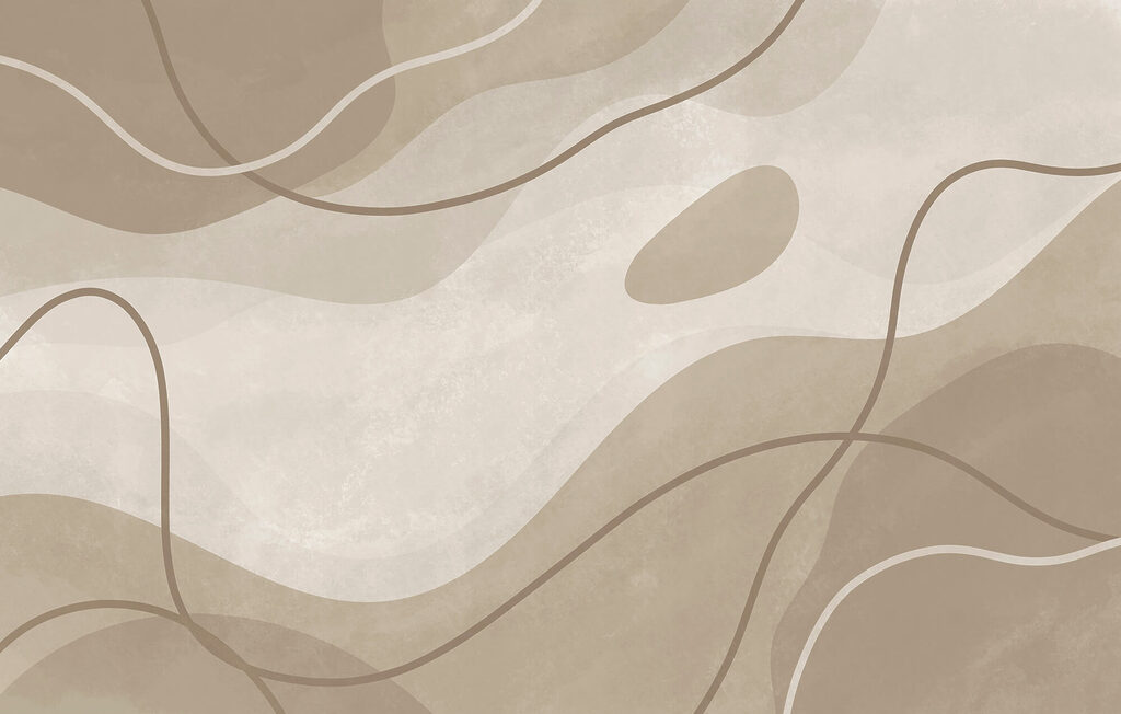 Formas redondas e fluidas — design completo
