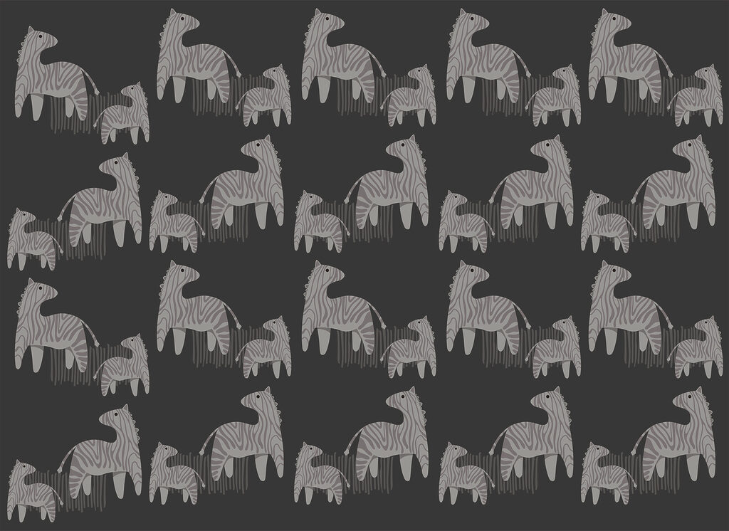 Lamas em traço fino — design completo
