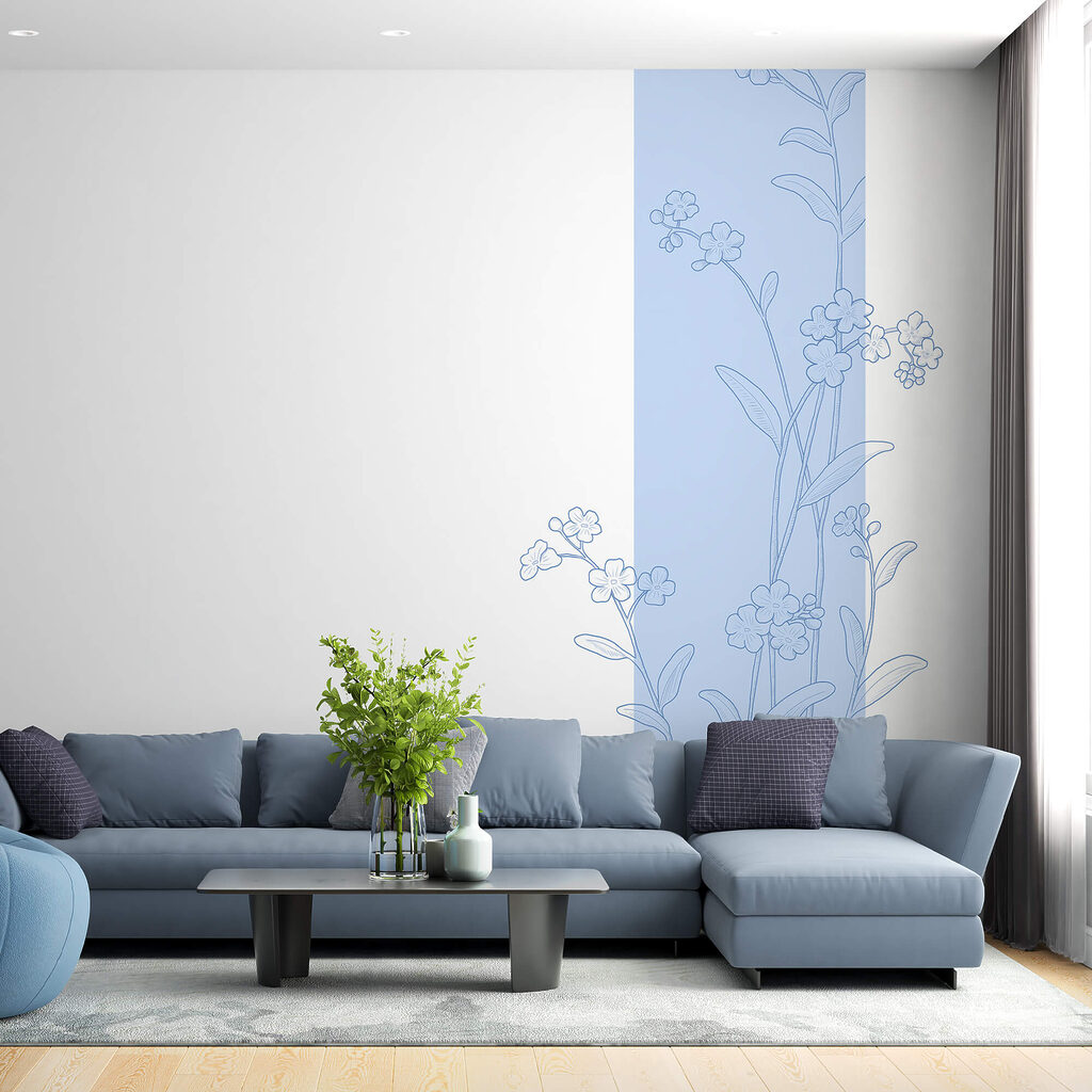 Flor junto à faixa — interior 1