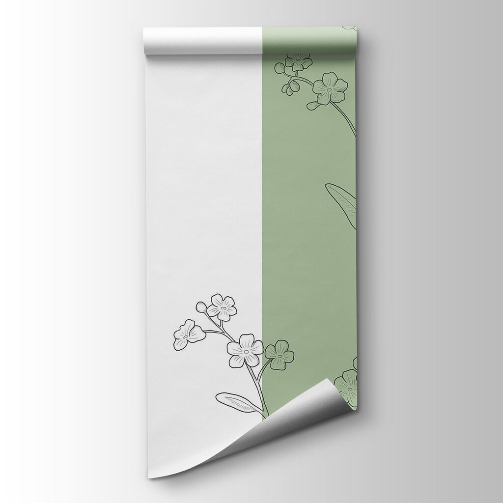 Flor junto à faixa — vista do produto