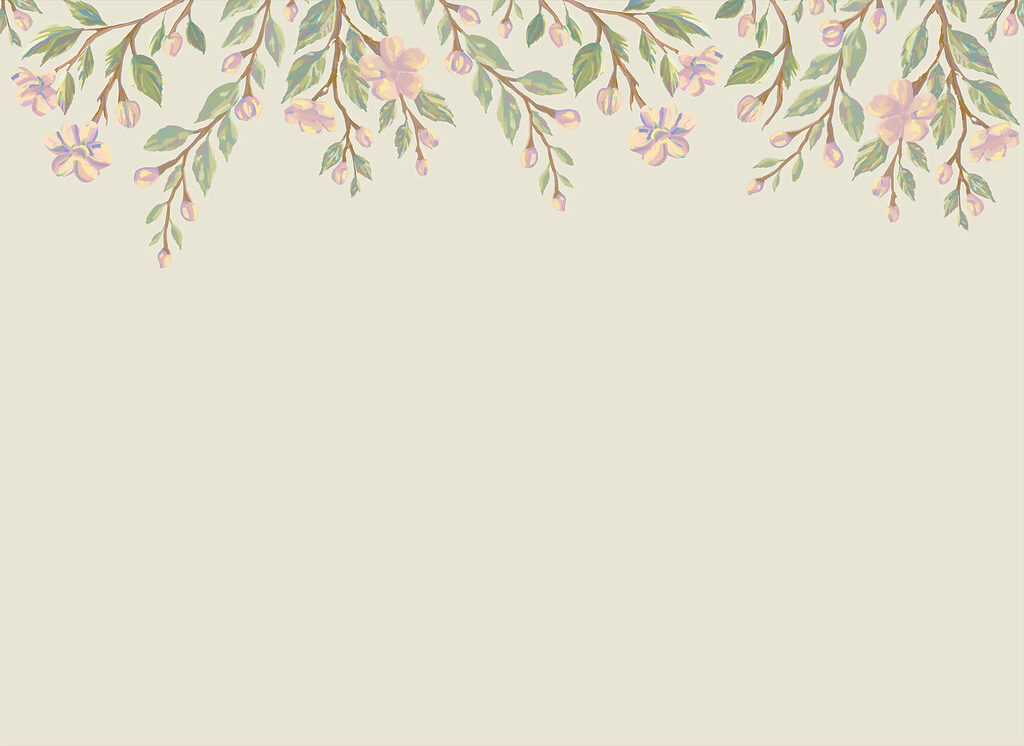 Ramos floridos pendentes — design completo