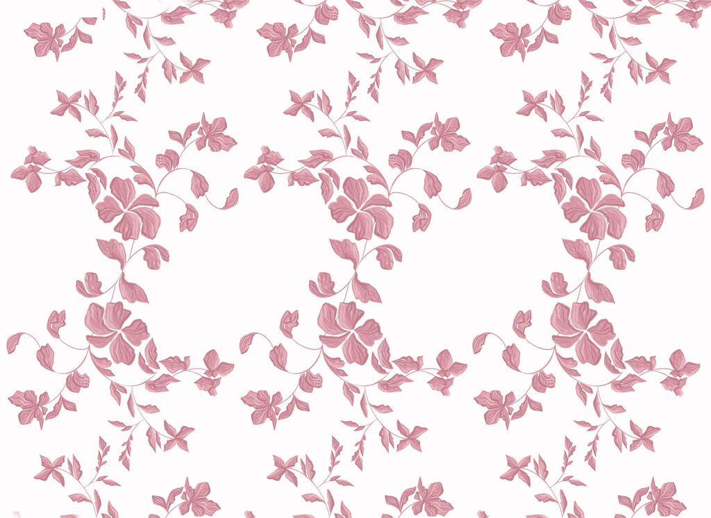 Padrão de ramos rosados — design completo