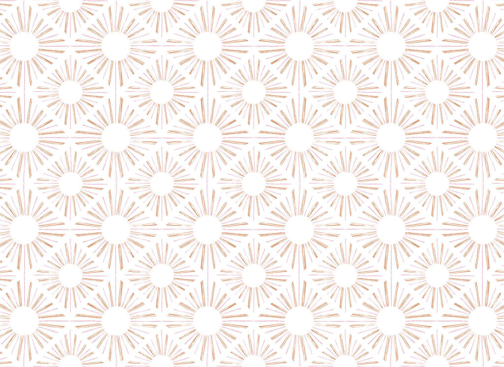 Sóis de linhas finas — design completo