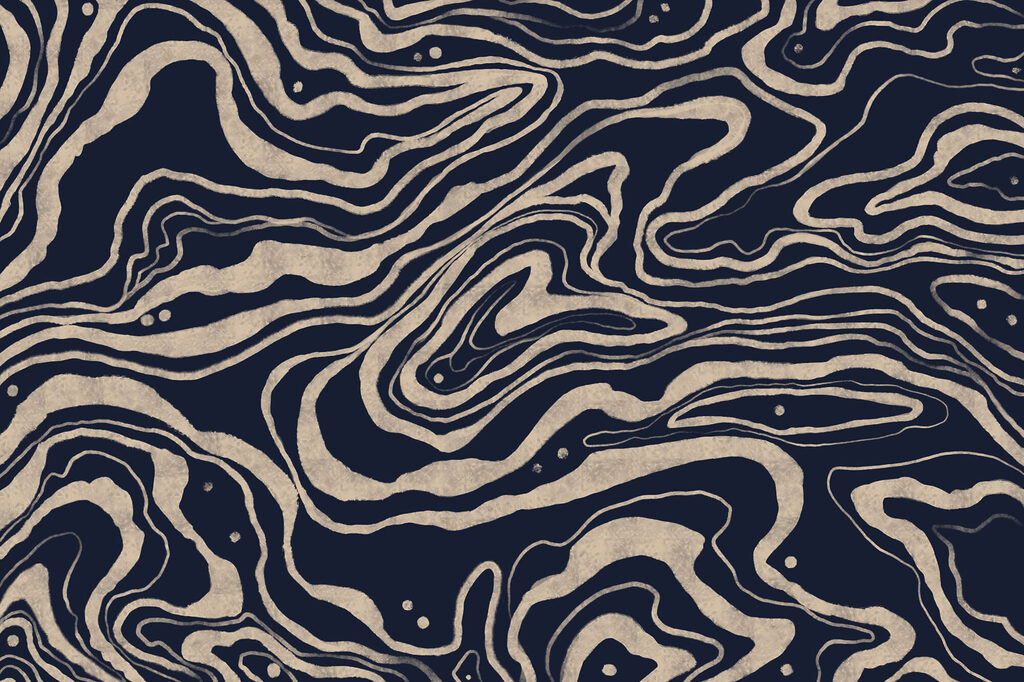 Linhas que serpenteiam — design completo