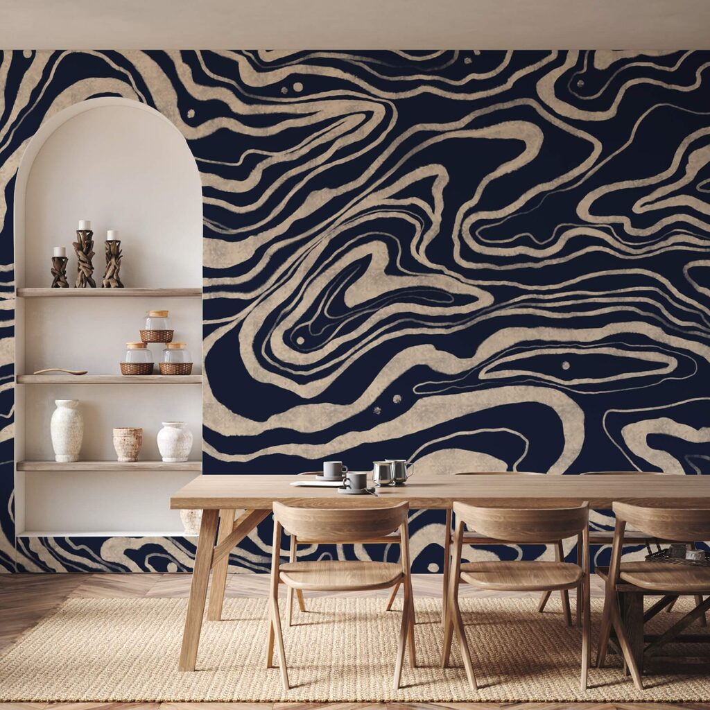 Linhas que serpenteiam — interior 2