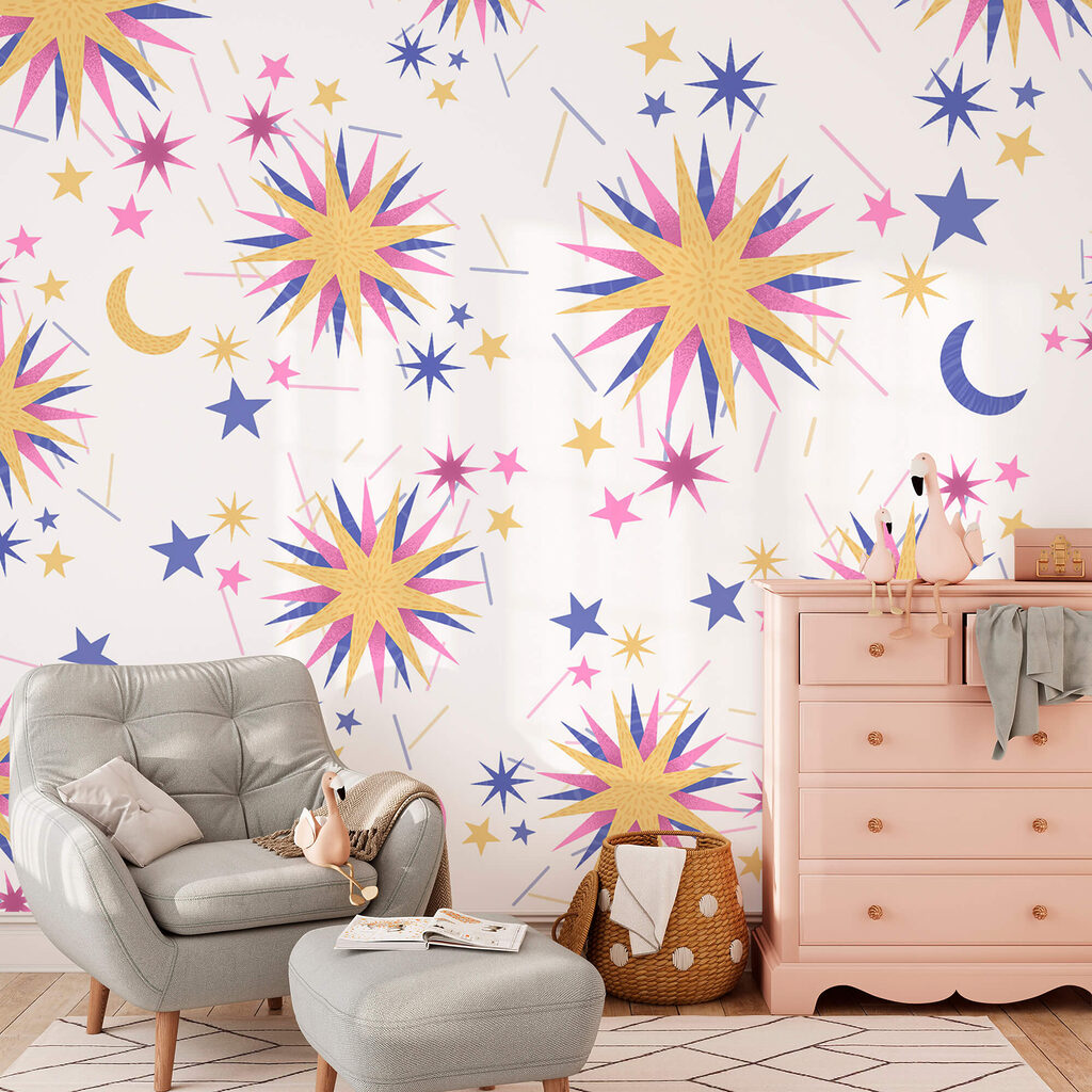 Estrelas coloridas — interior 2