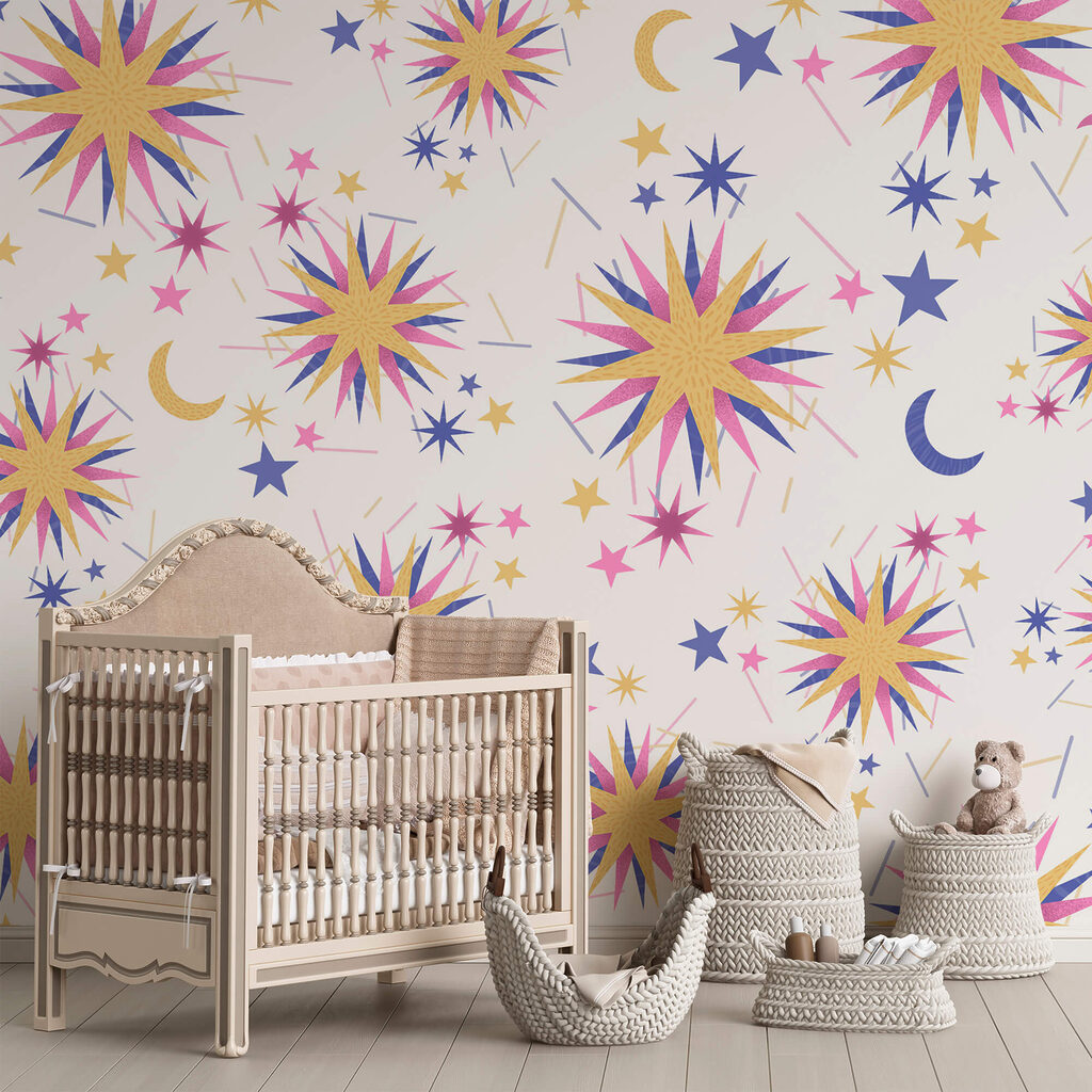 Estrelas coloridas — interior 1