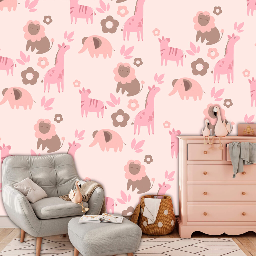 Pequenos animais entre flores — interior 2