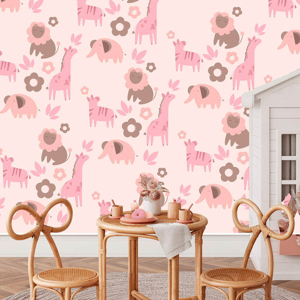 Pequenos animais entre flores — interior 1