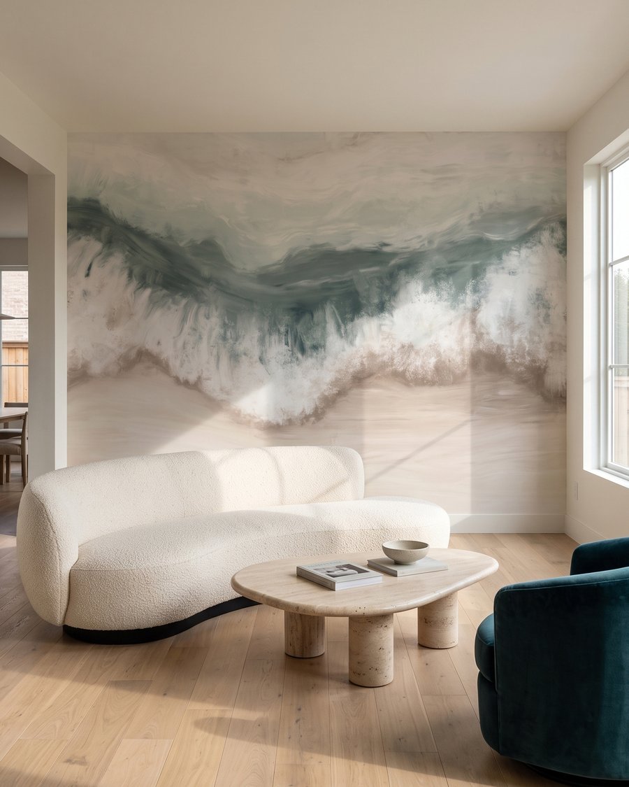 Onda verde na areia — interior 3