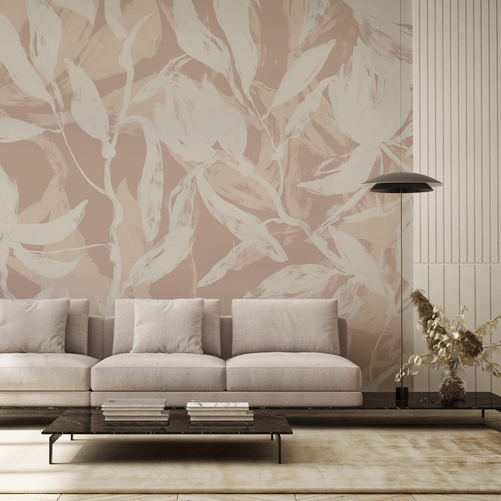 Folhas soltas em movimento — interior 1