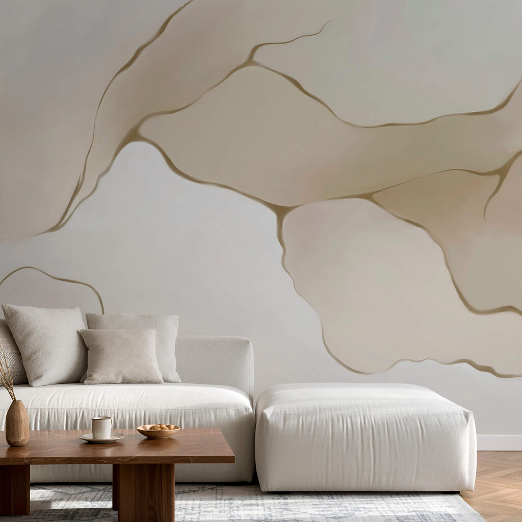 Veios finos em bege — interior 1