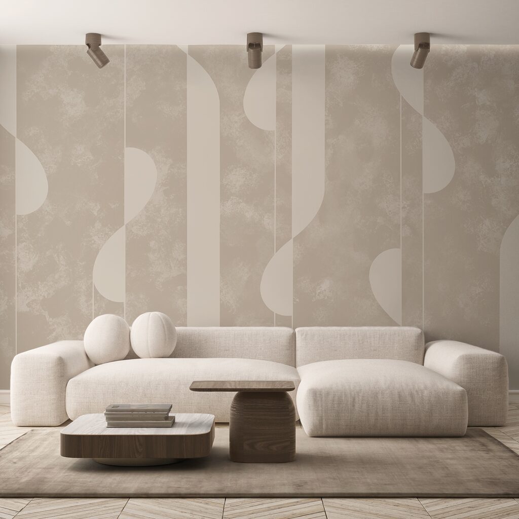 Curvas entre linhas verticais — interior 2