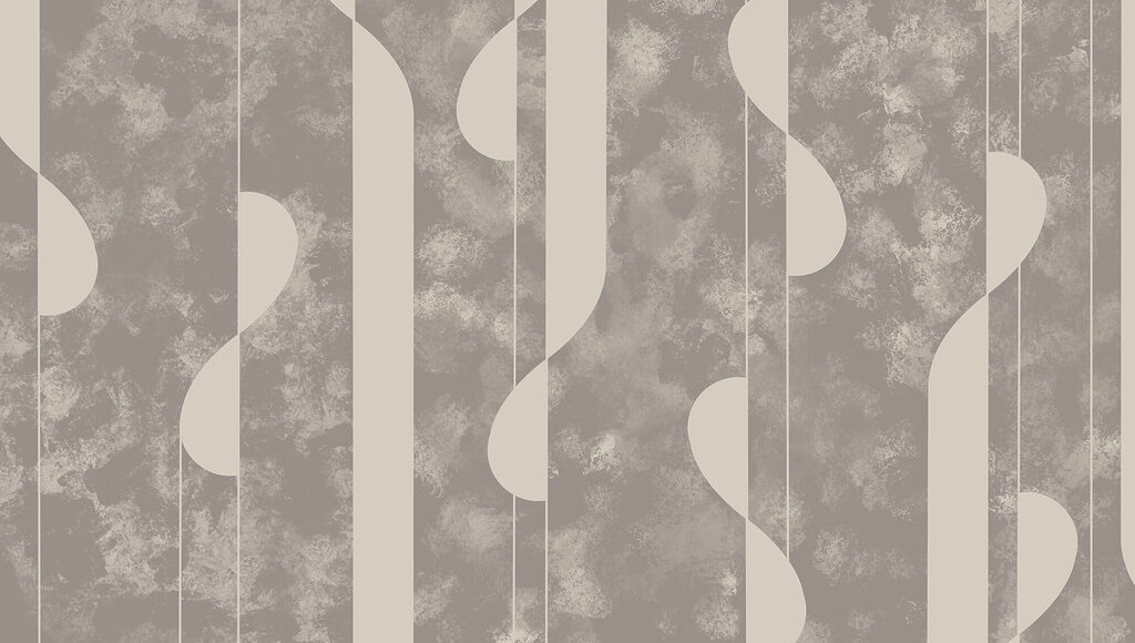 Curvas entre linhas verticais — design completo