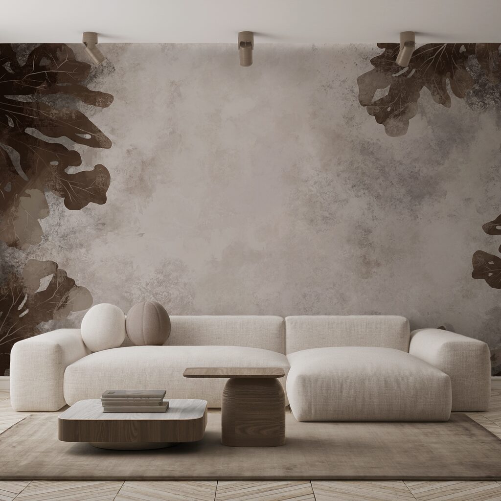 Folhagem escura em névoa — interior 2