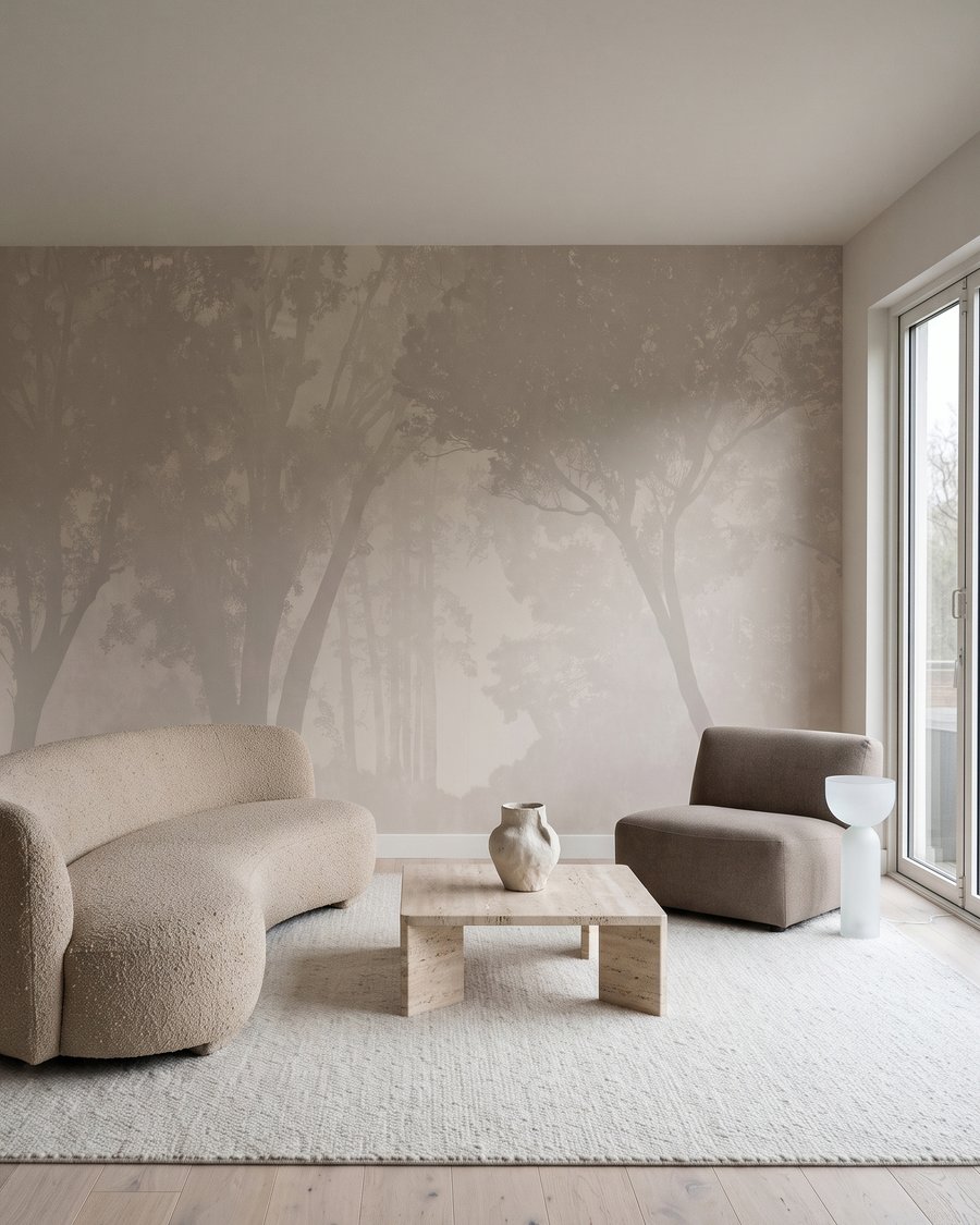 Árvores na neblina — interior 3