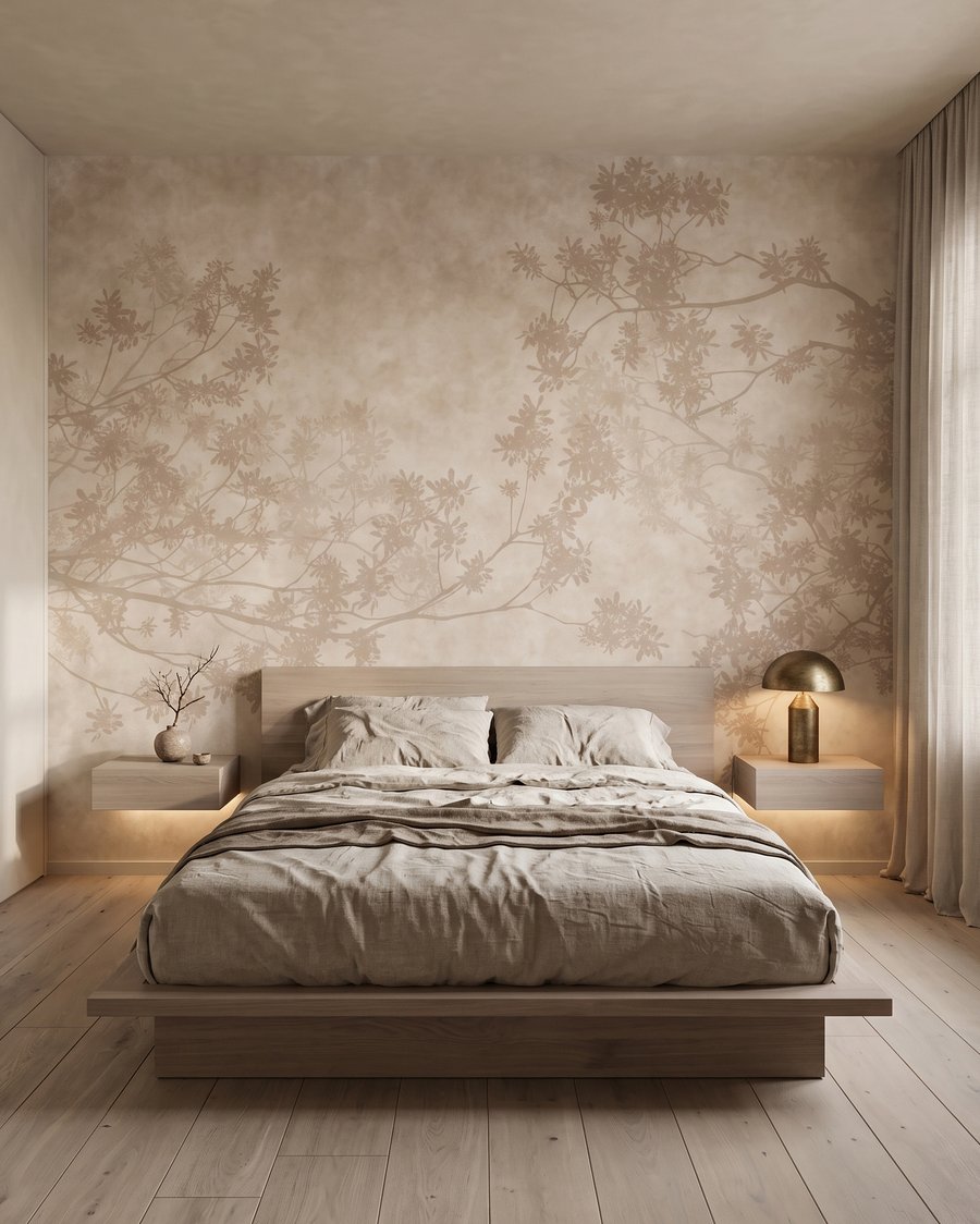 Ramagem em camadas claras — interior 2