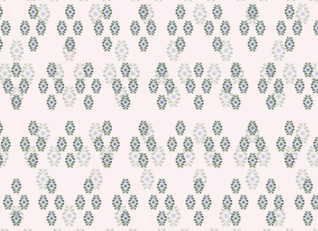 Pequenas formas florais — design completo