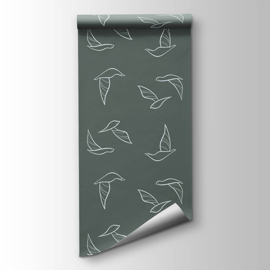 Contornos de aves — vista do produto