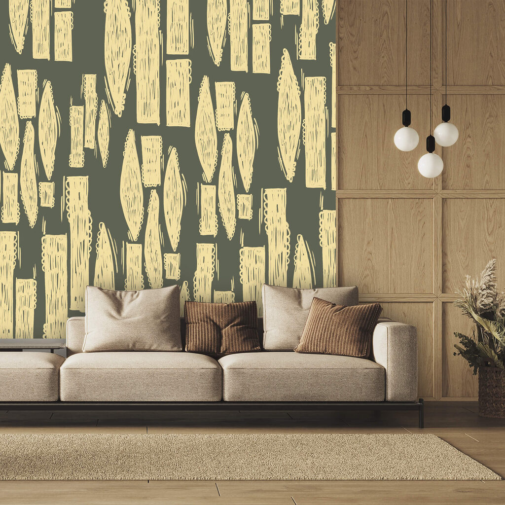 Riscas ocre pintadas — interior 1