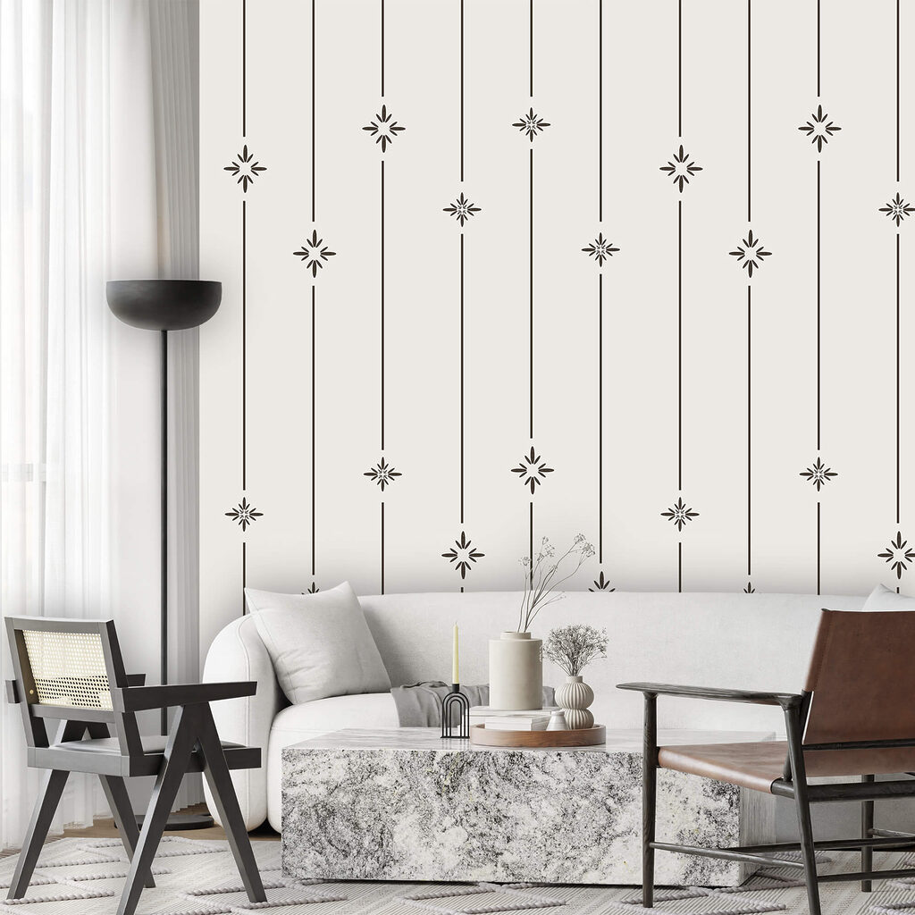 Estrelas em linhas — interior 1