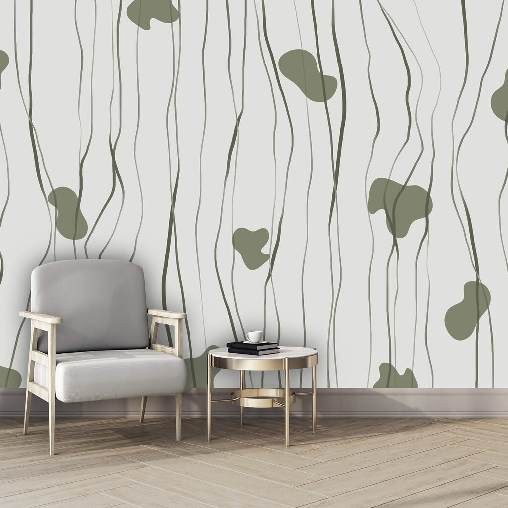 Linhas finas e manchas — interior 1