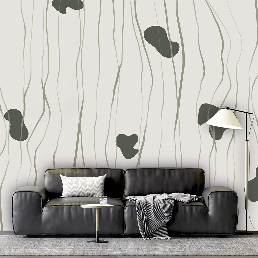 Linhas finas e manchas — interior 1