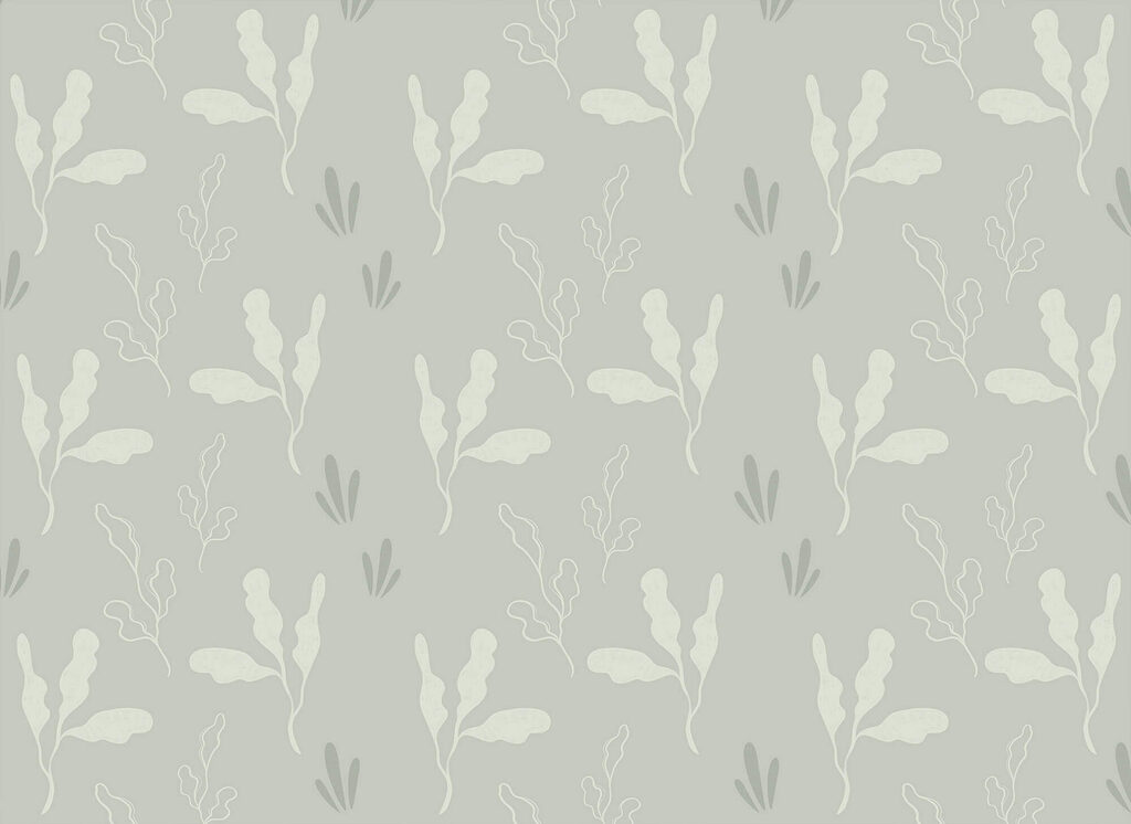 Gramíneas e folhas pequenas — design completo