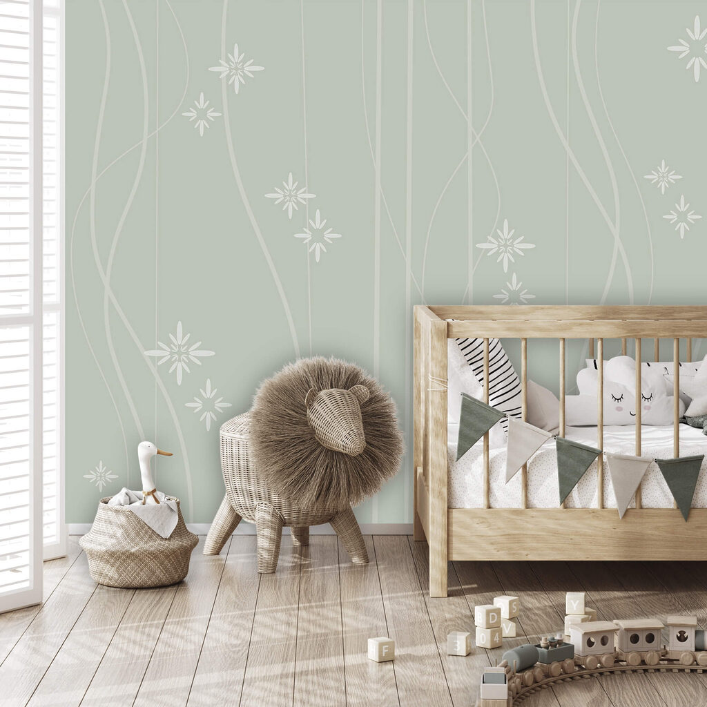 Estrelas em linhas onduladas — interior 1