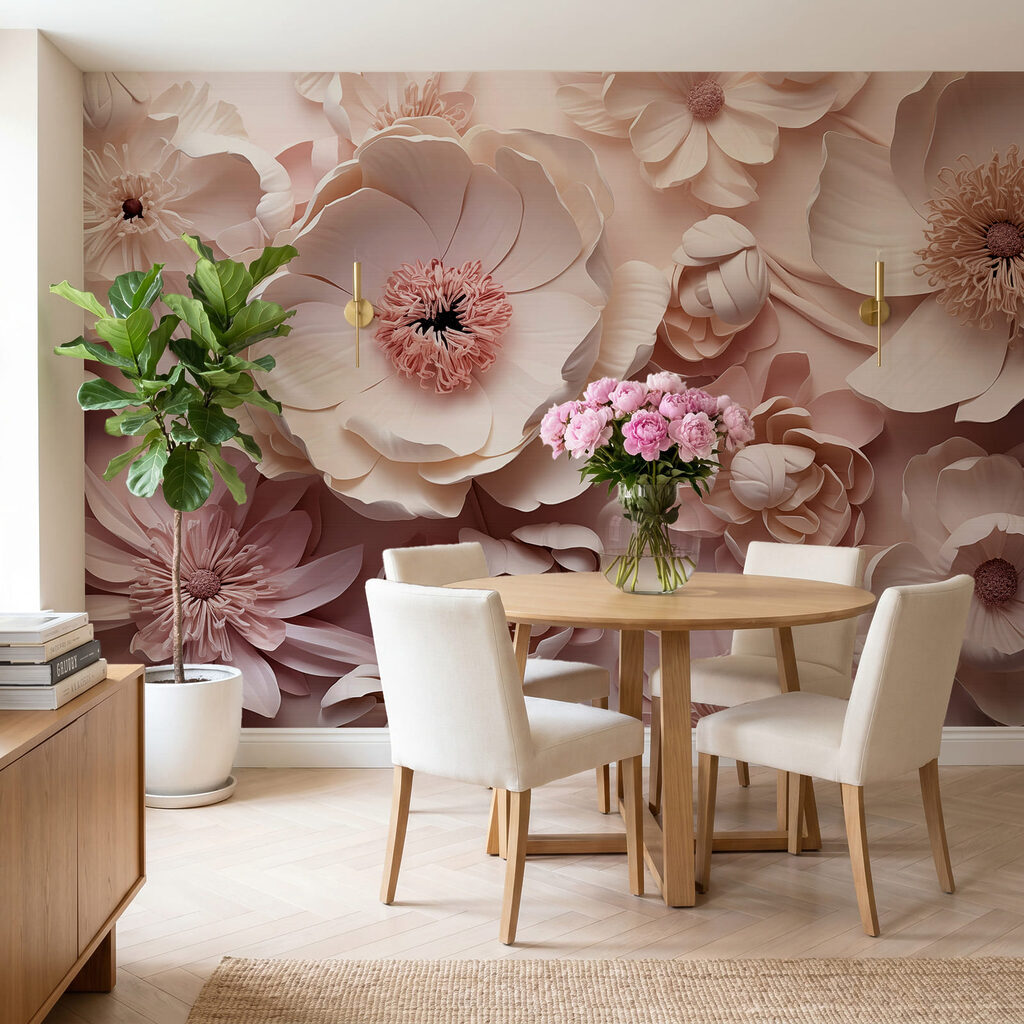 Flores em camadas — interior 2