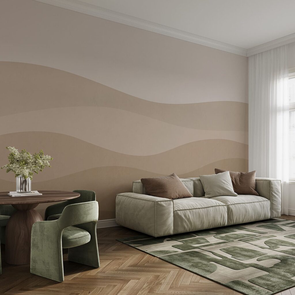Colinas em faixas suaves — interior 2