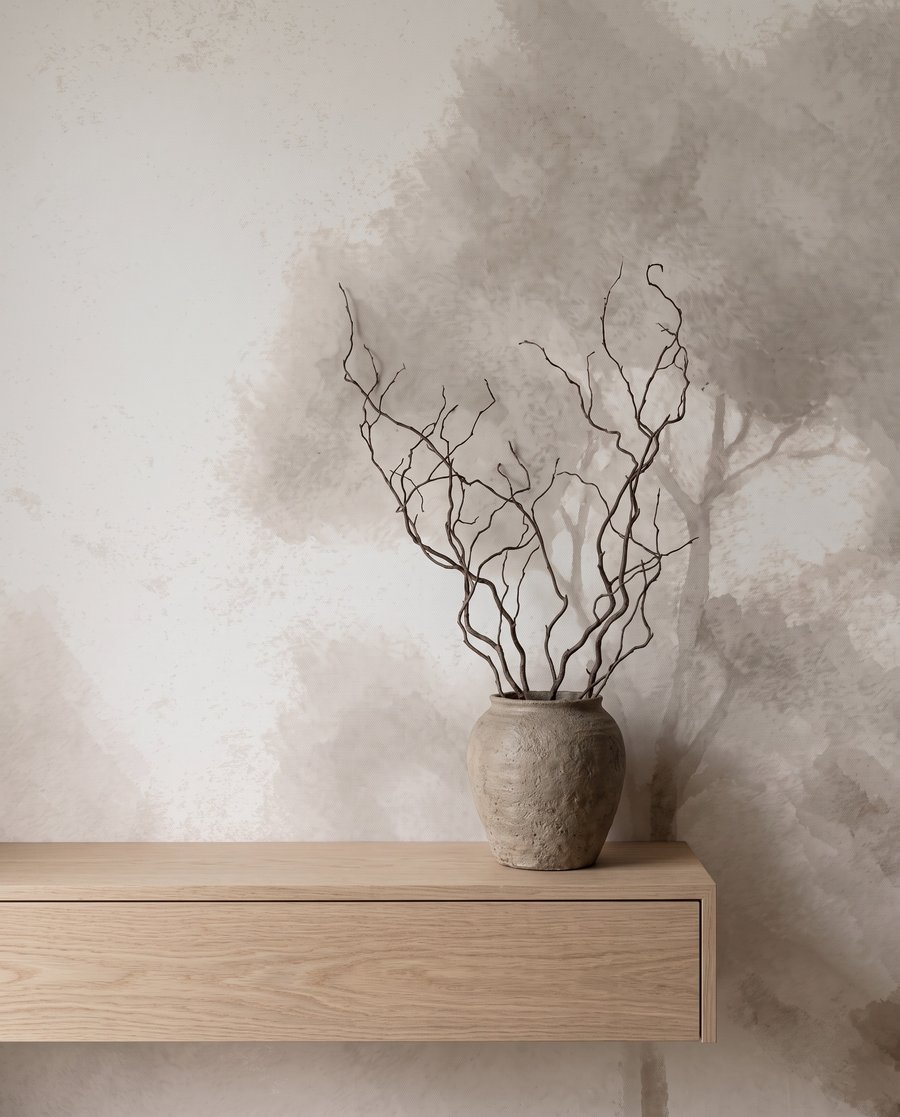 Bosque na neblina — detalhe
