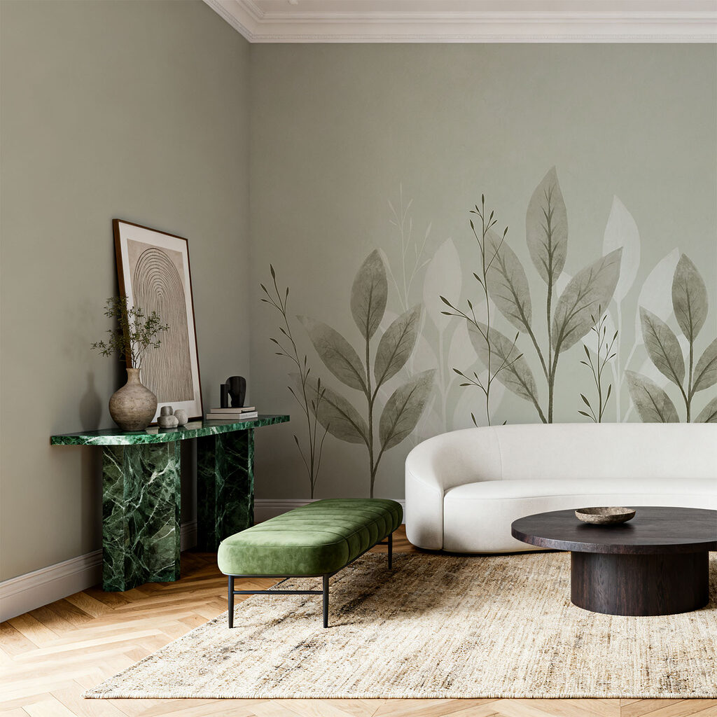 Ramos de folhas finas — interior 2
