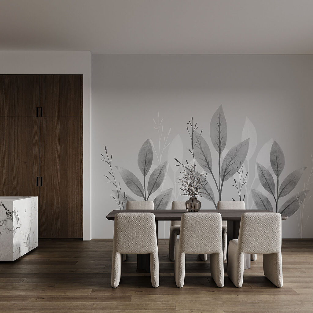 Ramos de folhas finas — interior 1