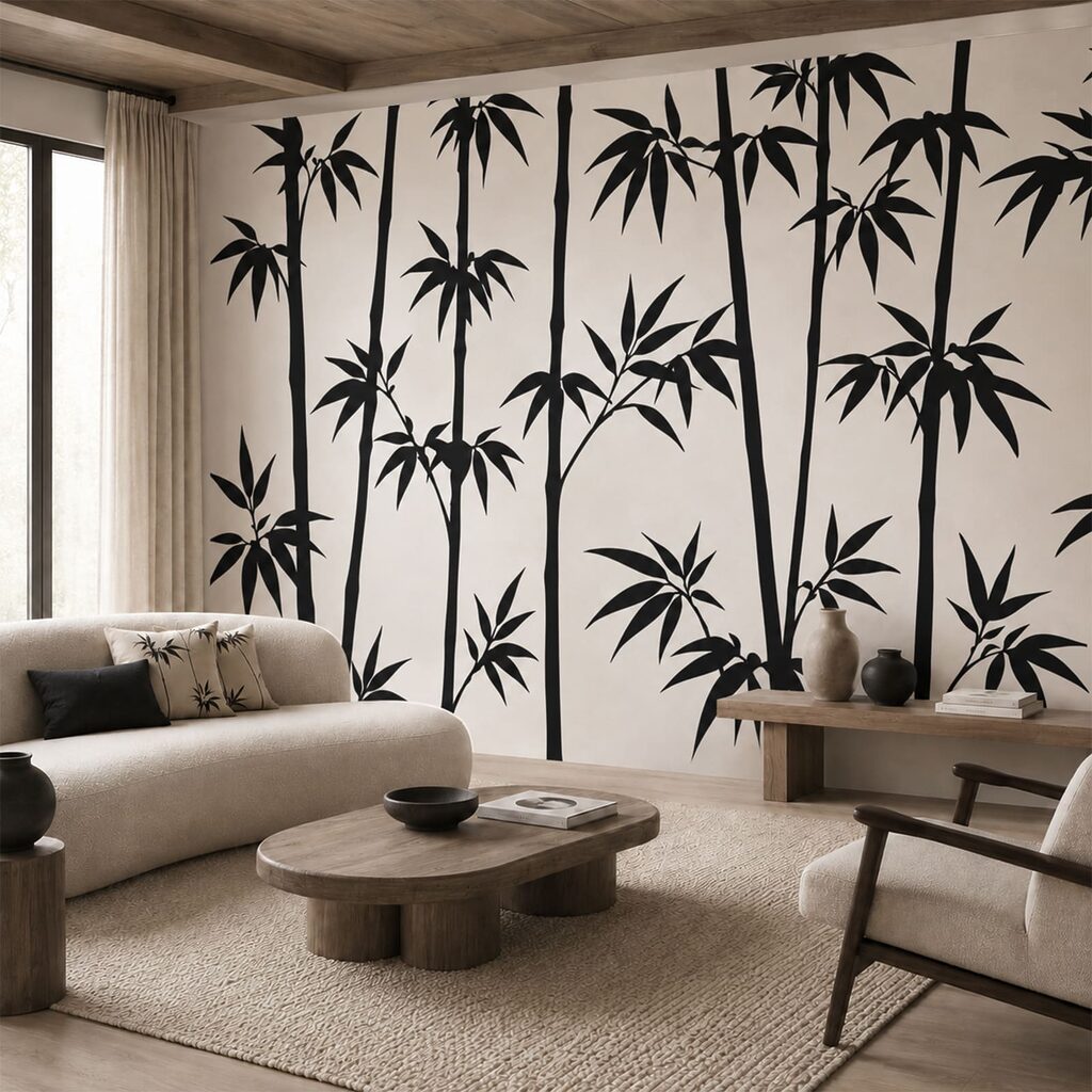 Bambu em ritmo esguio — interior 2