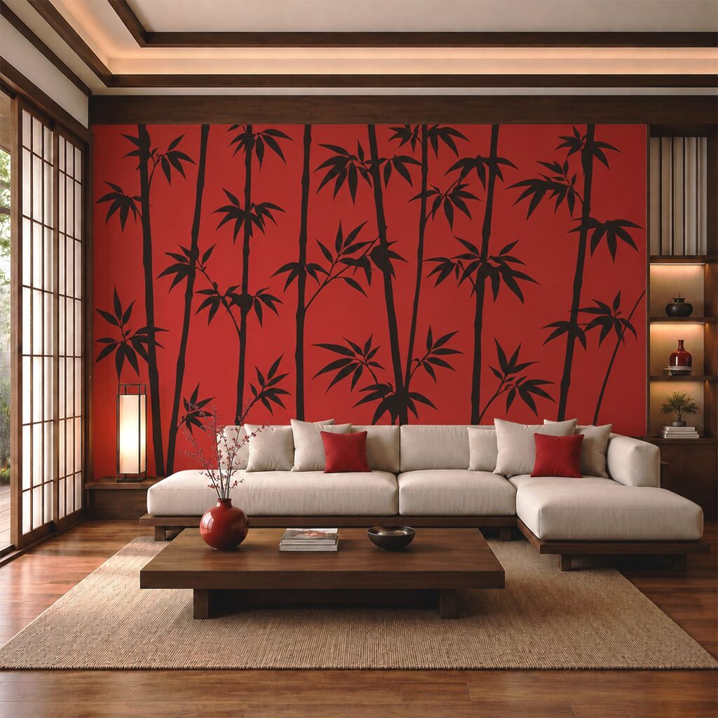 Bambu em ritmo esguio — interior 2