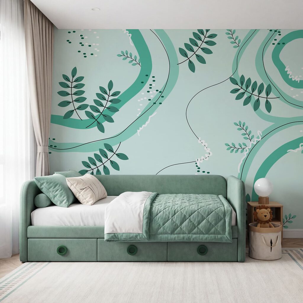 Folhas entre pinceladas — interior 1